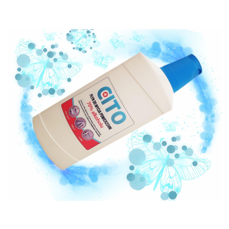 Płyn Cito do mycia powierzchni (70% alkoholu) 400ml