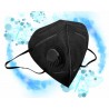 Maska Ochronna FFP2 z zaworkiem czarna